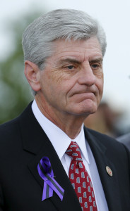 Mississippi Gov. Phil Bryant signed a law banning dismemberment abortions. (CNS photo/Mike Blake, Reuters) 