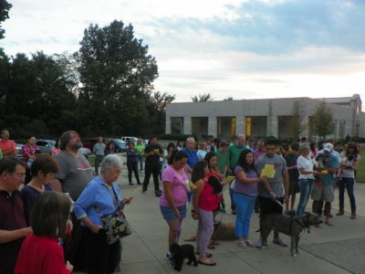 The parish also celebrates a blessing of the pets in honor of St. Francis. (Photos courtesy of the parish. 
