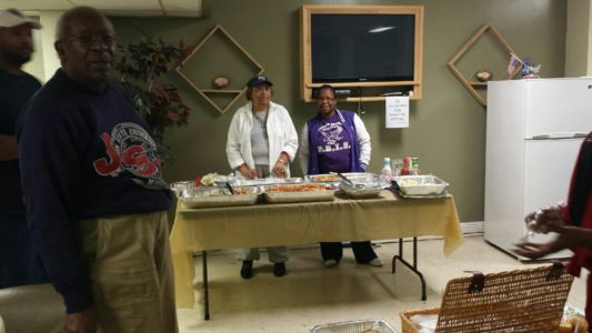 Jackson Holy Family hosted a fish fry and bingo night for local seniors as part of an ecumenical outreach ministry. 