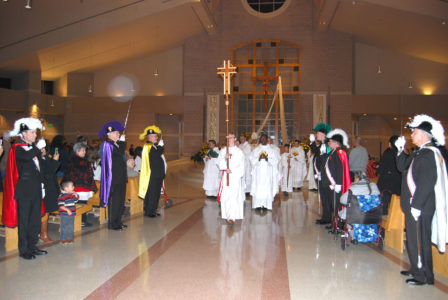 Bishop Joseph Kopacz celebrated Mass for the 50th anniversary of Christ the King Parish. 