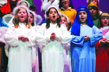 COLUMBUS – Students at Annuncation School presented a Christmas Extravaganza on Tuesday, Dec. 20.   (Photos courtesy of Katie Fenstermacher)