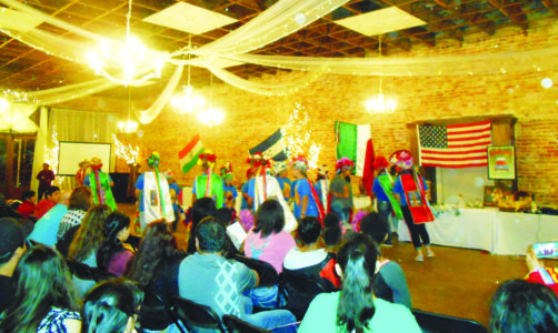 VARDAMAN/PONTOTOC - Dancers present samples of their culture during a night of encounter.