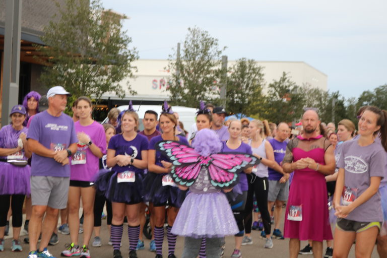 Purple Dress Run supports domestic violence shelter and programs