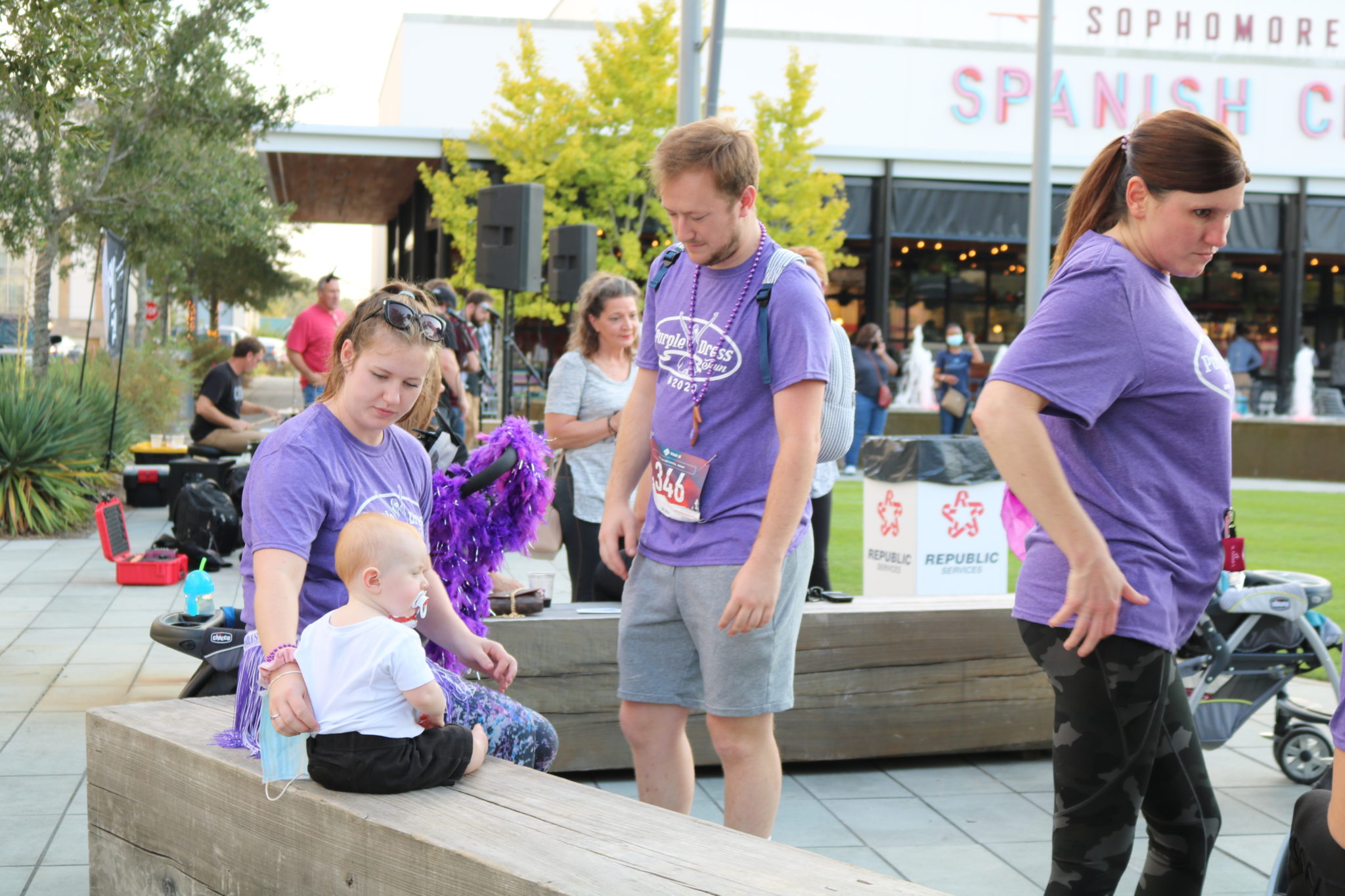 Purple Dress Run draws attention to domestic violence awareness