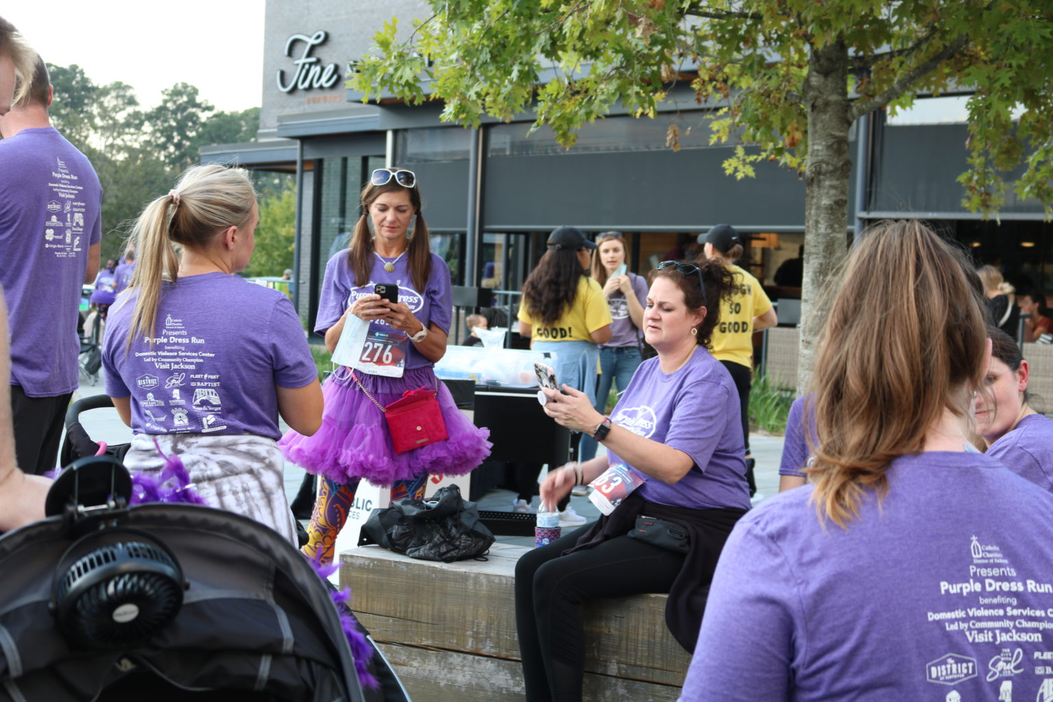 Purple Dress Run draws attention to domestic violence awareness