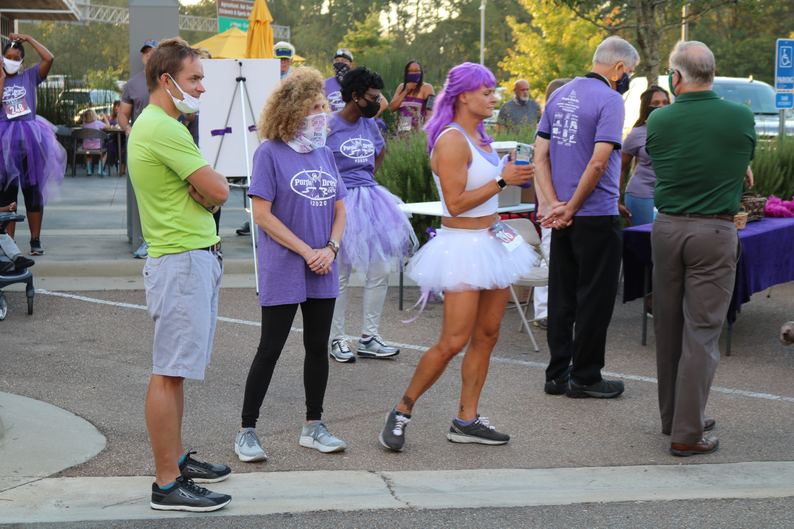 Purple Dress Run draws attention to domestic violence awareness