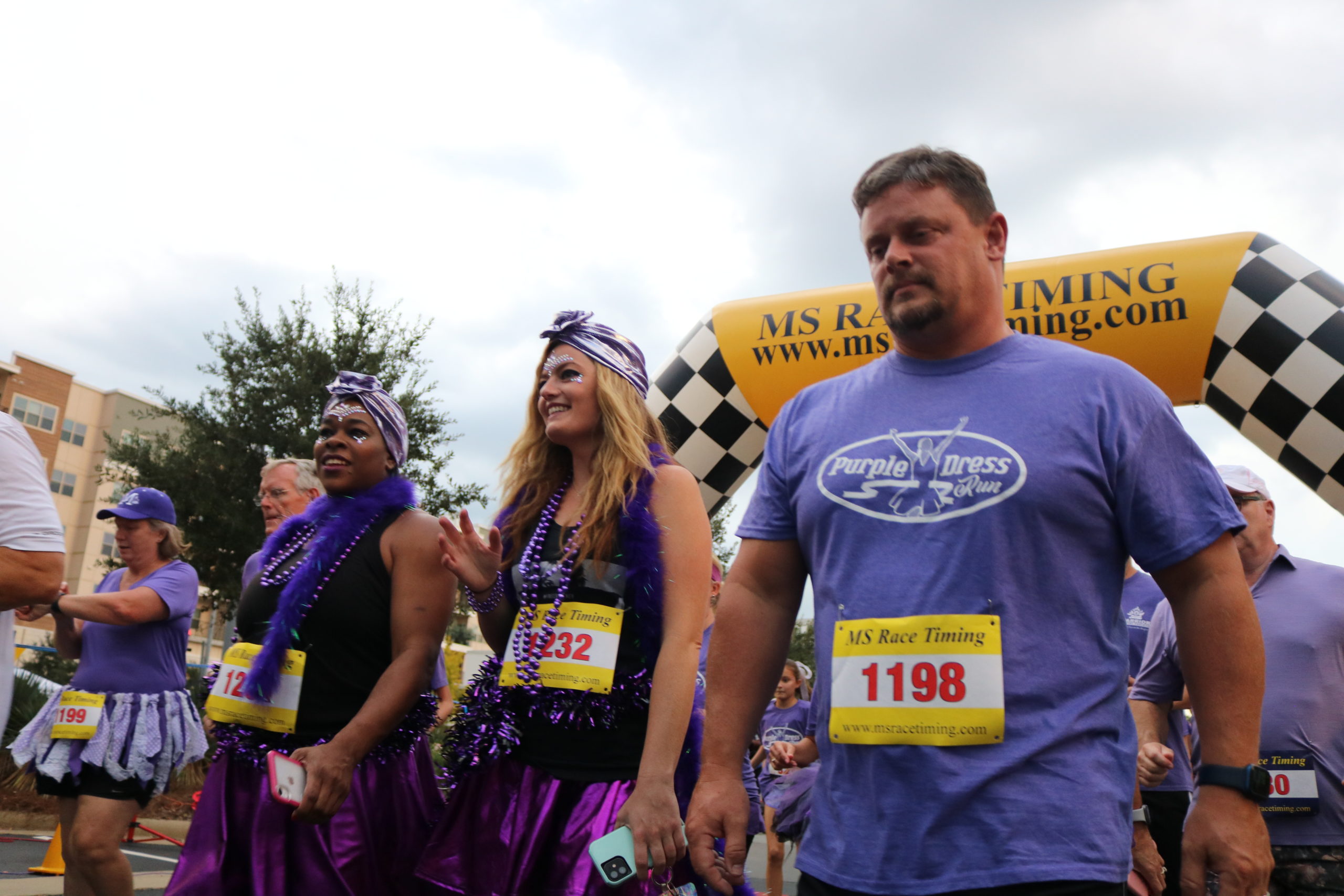 Charities Purple Dress Run raises awareness Mississippi Catholic