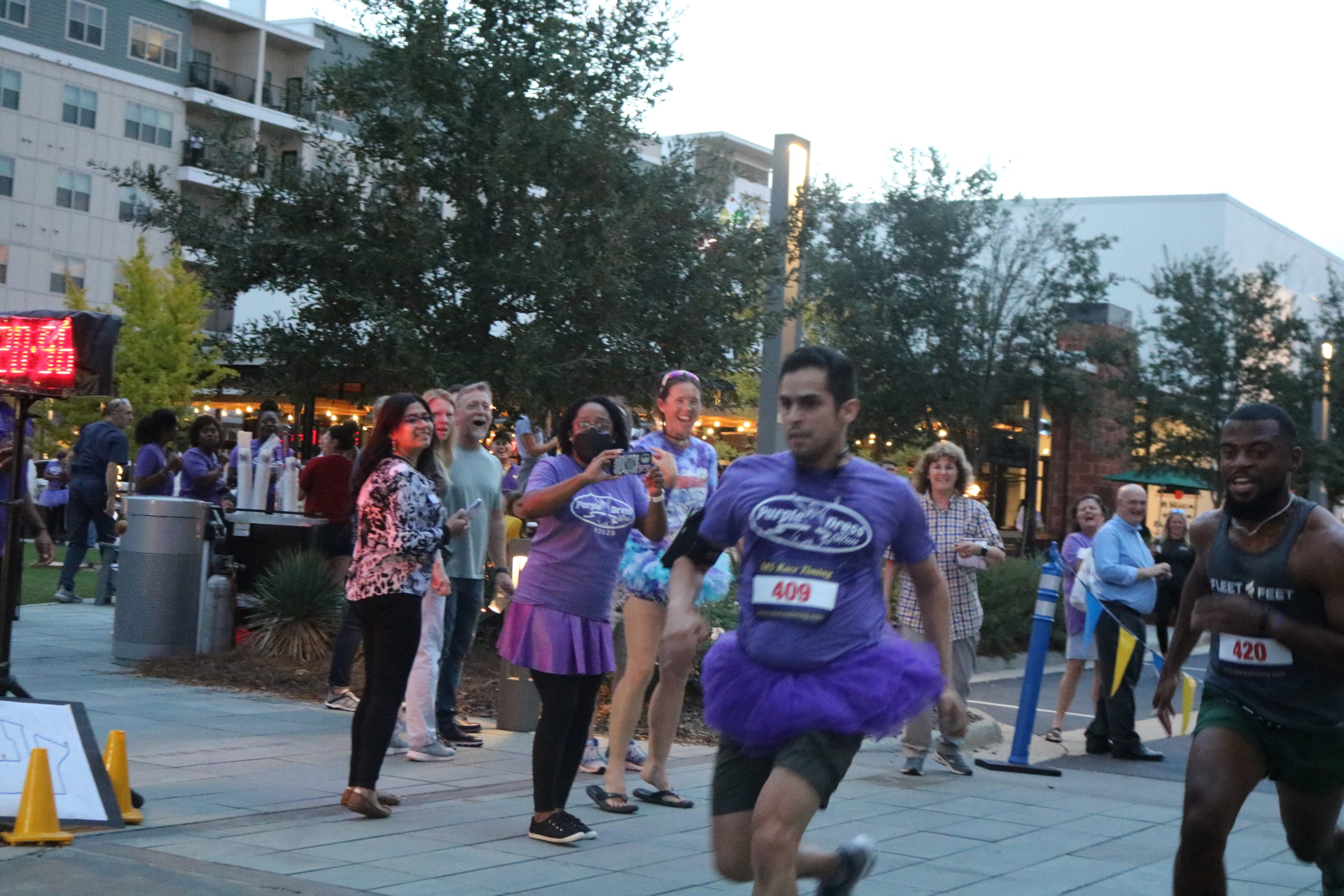 purple dress run jackson ms Charities Purple Dress Run raises awareness