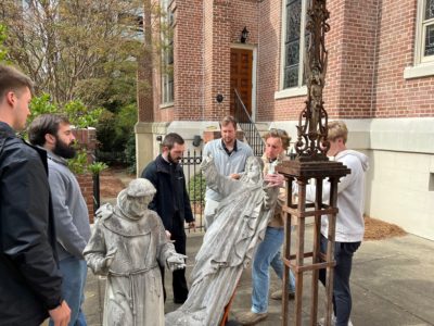 Statues assist in evangelization