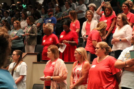 Development day gathering highlights virtues in education and school safety