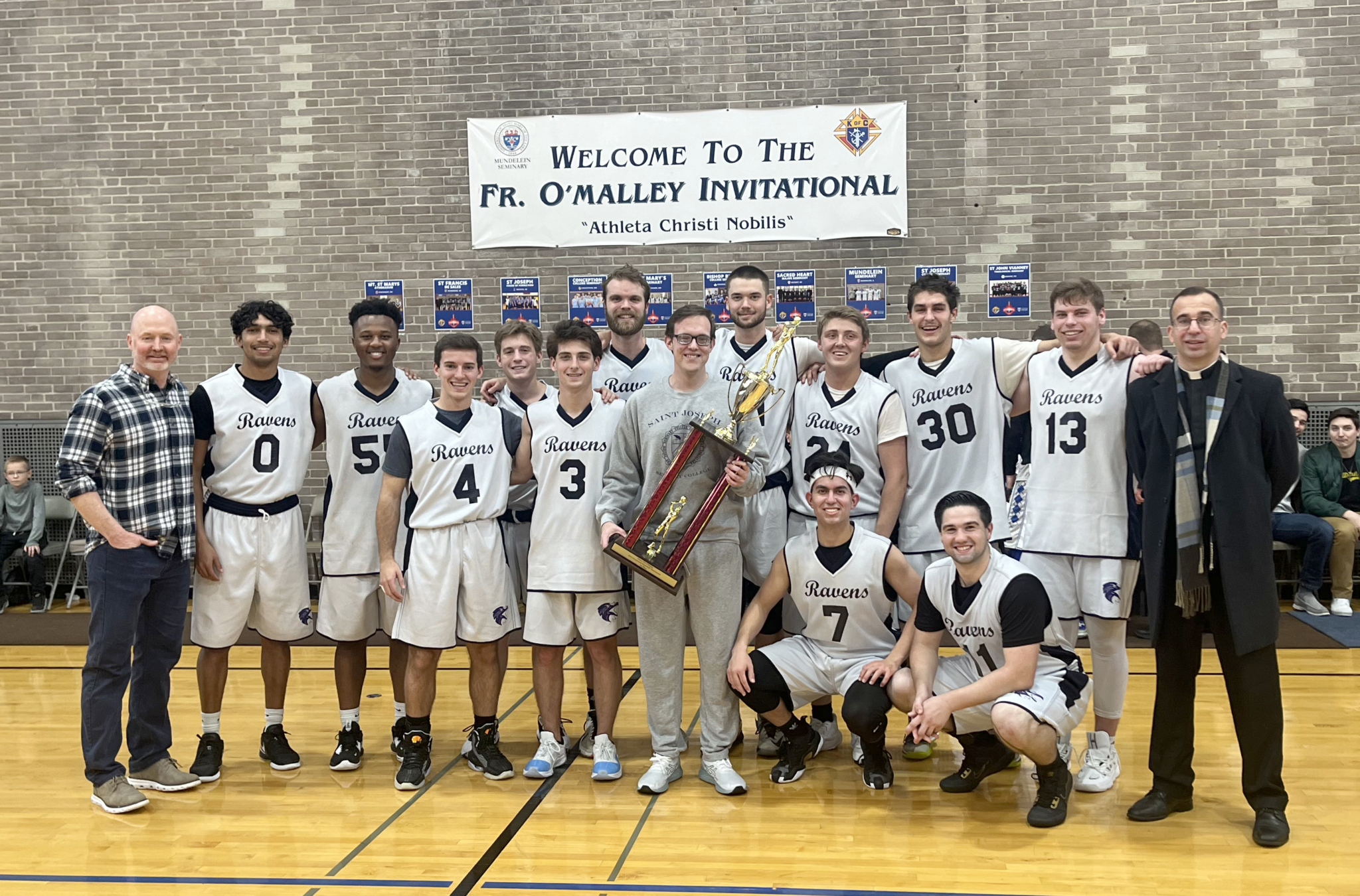 Tim Talbott St. Joseph Seminary wins basketball championship - Mississippi Catholic